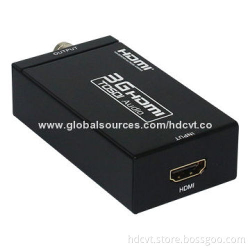 Mini 3G HDMI to SDI Converter, Supports SDI Output Distance Up to 100m (3G-SDI)